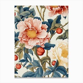 Peony Wallpaper 4 Canvas Print