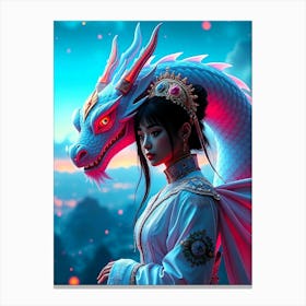 Mystical Fantasy Illustration 44 Canvas Print