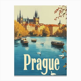 Aihrgdesign A Mid Century Modern Travel Poster For Prague Sho Fbf0d672 437f 4d8d 93a3 63e640fd8337 0 Canvas Print