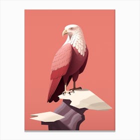 Minimalist Eagle 2 Illustration Canvas Print