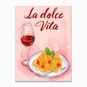 La Dolce Vita Canvas Print