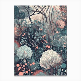 Flora And Fauna 1 Canvas Print