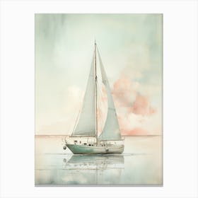 Sailboat 3 Canvas Print
