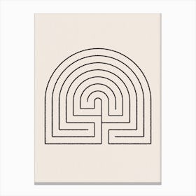 Labyrinth 4 Canvas Print