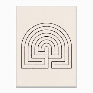 Labyrinth 4 Canvas Print