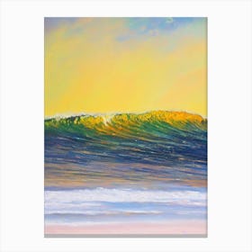 Rainbow Beach, Australia Bright Abstract Canvas Print