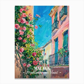 Mediterranean Views Malaga 1 Canvas Print