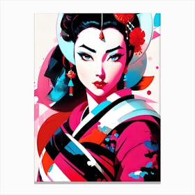 Geisha 95 Canvas Print