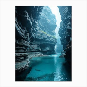 Chinese Canyon Canvas Print