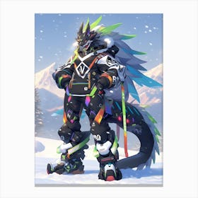 Overwatch Dragon Canvas Print