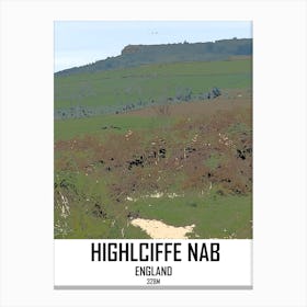 Highcliffe Nab, Guisborough, Mountain, Nature, Art, Wall Print Canvas Print