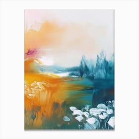 Abstract Landscape Painting 1 Canvas Print