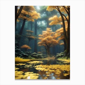 Autumn Forest 78 Canvas Print