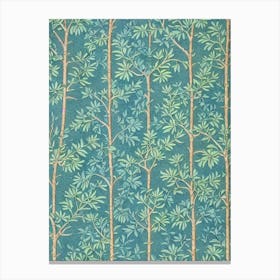 Juniper tree Vintage Botanical Canvas Print