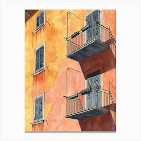 Bologna Europe Travel Architecture 1 Canvas Print