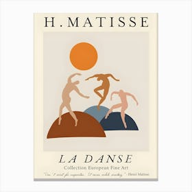 La Danse Collection European Ballets Canvas Print