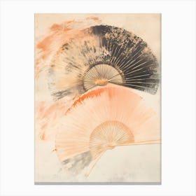 Asian Fans Canvas Print