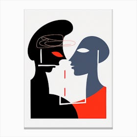 'Couples Therapy' Portrait Canvas Print