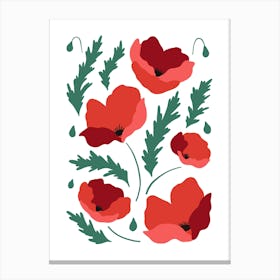 Poppies Canvas Print