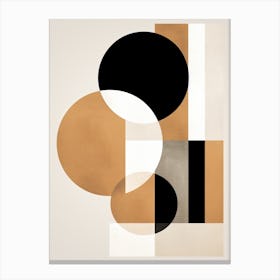 Bauhaus Reverie: Abstract Explorations Canvas Print