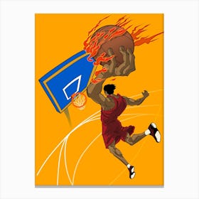 Basketball Player 1 Canvas Print