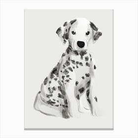 Dalmatian Puppy Canvas Print