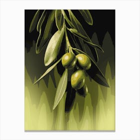 Olive Branch Canvas Print