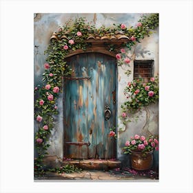 Garden Doors 1 Canvas Print
