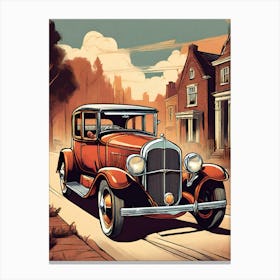 Vintage Car Canvas Print
