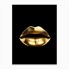 Golden Kiss Canvas Print