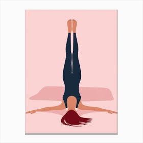 Yoga Pose 4 Canvas Print