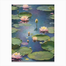 Water Lilies 3 Canvas Print