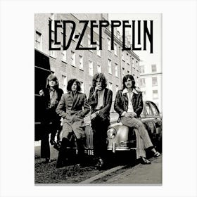 Led Zeppelin band music 2 Canvas Print