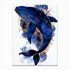 Blue Whale ocean life Toile