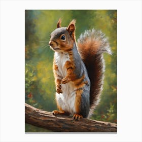 Sciurinae Subfamily Squirrel Canvas Print