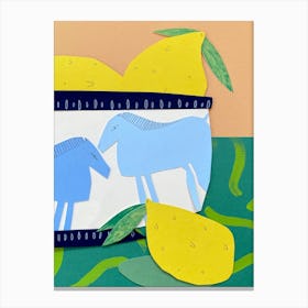 Fruit And Foals Canvas Print