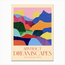 Abstract Dreamscapes Landscape Collection 42 Canvas Print