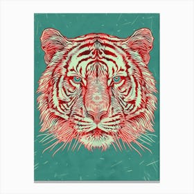 Tiger Head 2 Canvas Print