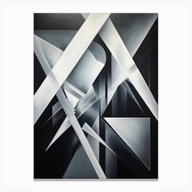 Dynamic Geometric Abstract Illustration 1 Canvas Print