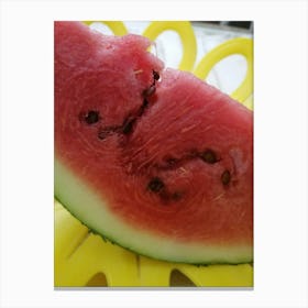 Tasty Red Melon 😋😊😘 Canvas Print