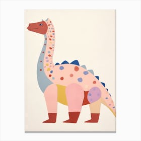 Nursery Dinosaur Art Edmontosaurus 1 Canvas Print