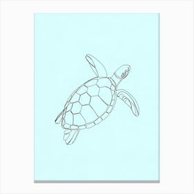 Sea Turtle Leinwandbild