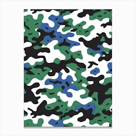 Camouflage Pattern 8 Canvas Print