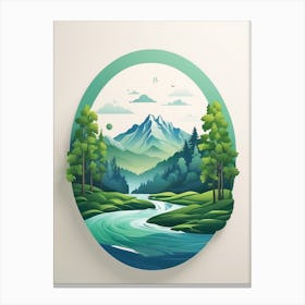 Landscape Wall Art Canvas Print