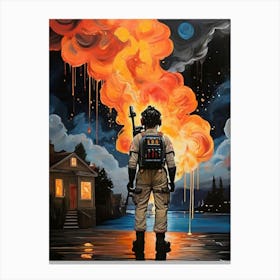 Ghostbusters 4 Canvas Print