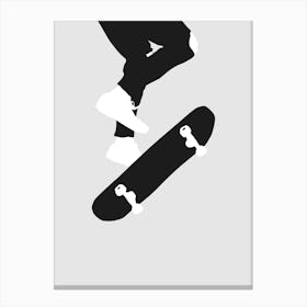 Skateboarder Canvas Print