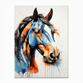 Horse Painting 5 Canvas Print