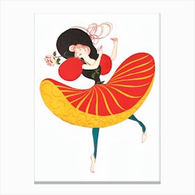 Ballet Dancer 2 Canvas Print