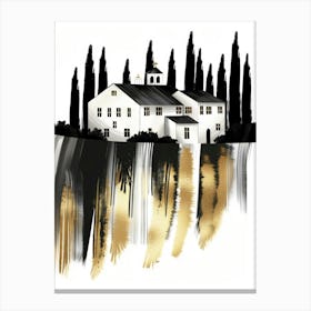 House On The Hill 4 Canvas Print