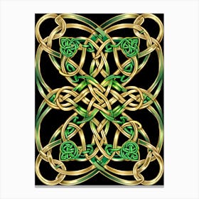 Abstract Celtic Knot 18 Canvas Print